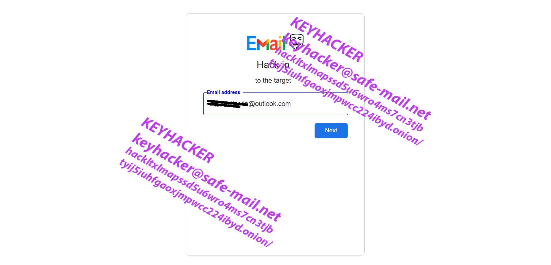 Email Hacking Program 2