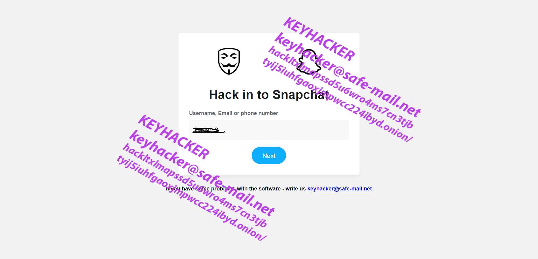 Snapchat Hacking Program 2